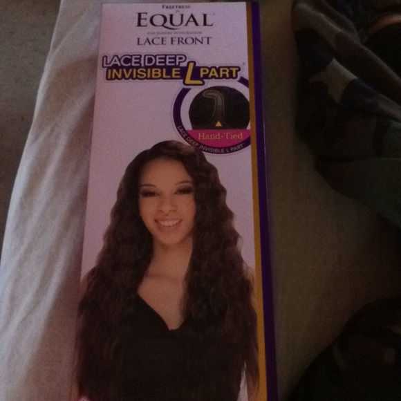 Lace front wig